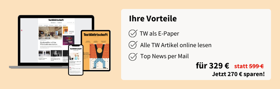 Ihre Vorteile:
Top News per Mail
Alle TW Artikel online lesen
TW als E-Paper
für 329 € statt 599 €
Jetzt 270 € sparen!