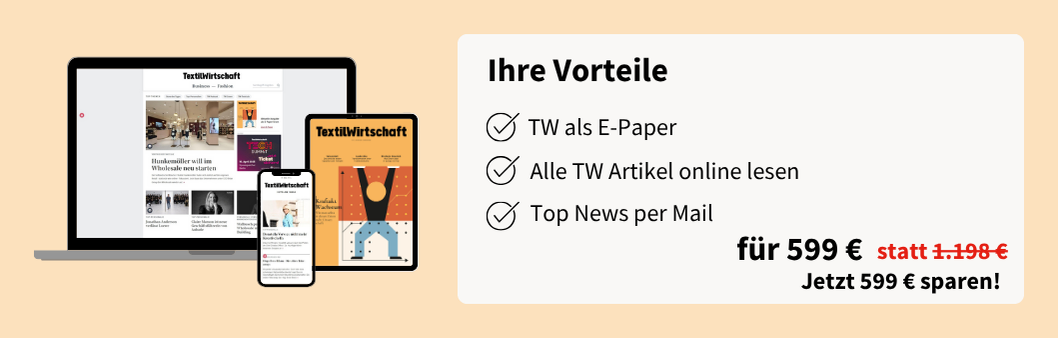 Ihre Vorteile:
Top News per Mail
Alle TW Artikel online lesen
TW als E-Paper
für 599 € statt 1.198 €
Jetzt 599 € sparen!