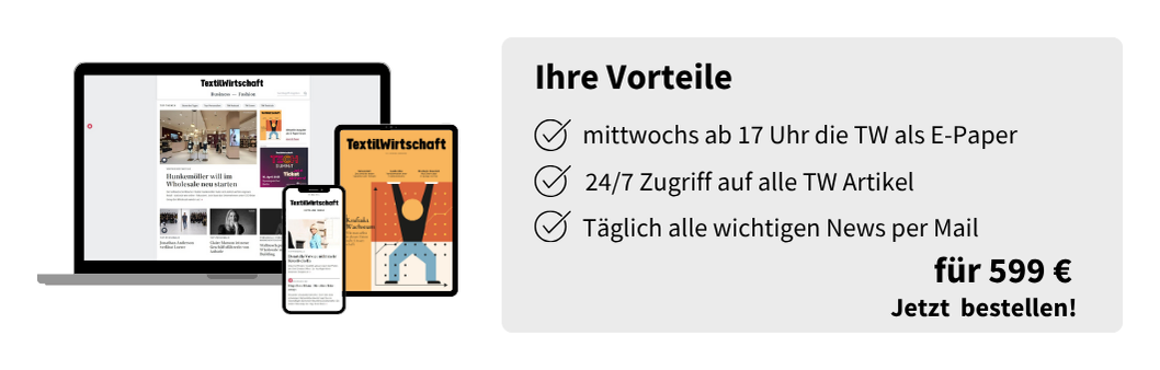 Ihre Vorteile:
mittwochs ab 17 Uhr die TW als E-Paper
24/7 Zugriff auf alle TW Artikel
Täglich alle wichtigen News per Mail
für 599 €
Jetzt  bestellen!